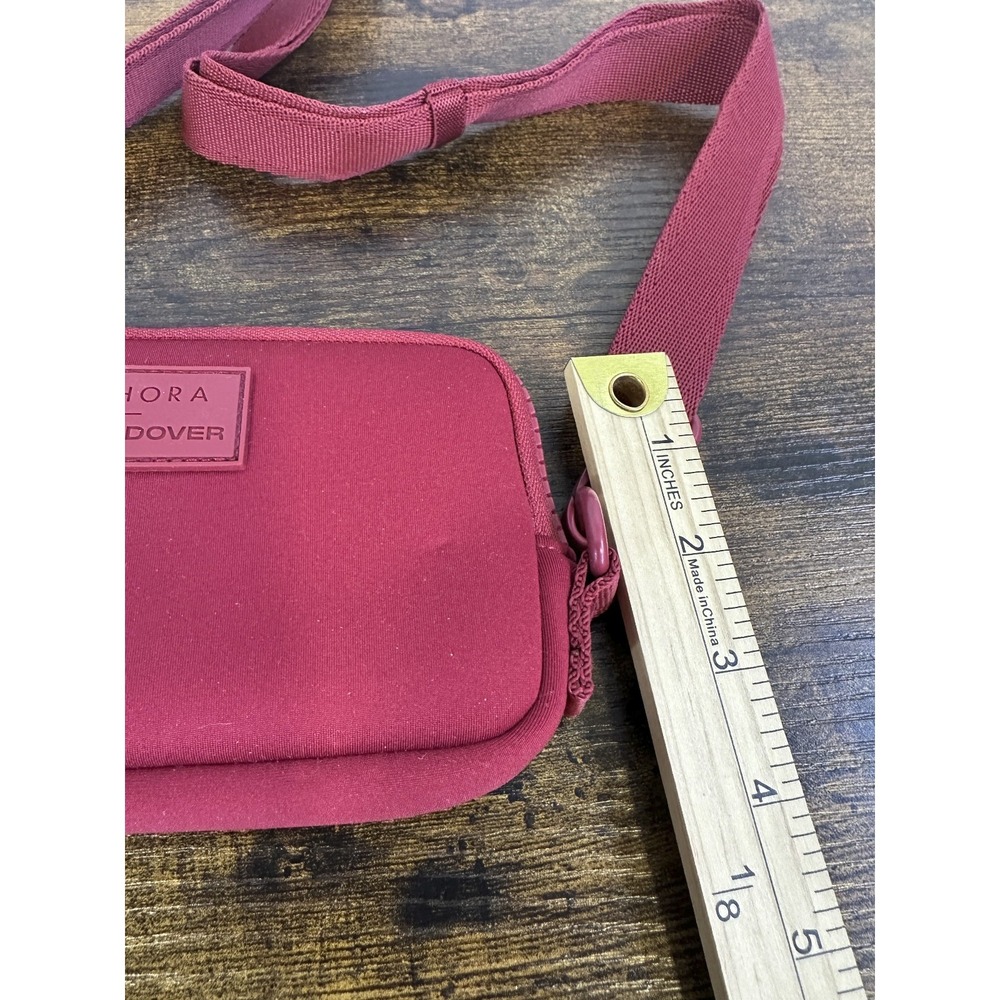 Dagne Dover x Sephora Mara Neoprene Phone Sling Spice Red Limited Edition Bag - Picture 12 of 14